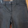 River  Island  (Original Design) Black Coated  Jeans. S.14R. Image 3