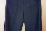 BNWT - Diesel Side-stripe pleat-front Black trouser