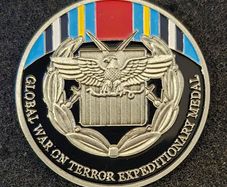United States, war on terrorism medal, commerative coin.