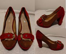 Beautiful suedette occasion shoes, new