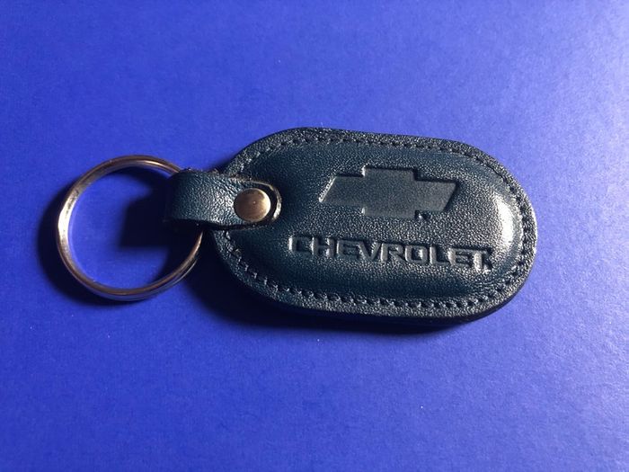 Chevrolet Leather car keyring