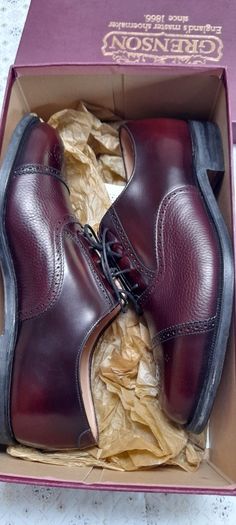Grenson new full leather shoes