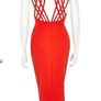Vibrant Red River Island Dress Image 2