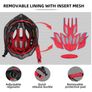 Shinmax M/L 57-62cm Bike Helmet Men Women with Detachable Magnetic Goggles and LED Rear Light,CPSC CPC Certificated Bicycle Helmet Adjustable Size Road Mountain Bike Helmet Lightweight Cycling Helmet Image 6