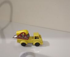 Vintage 1950s Wells-Brimtoy Pocketoy Cement Mixer Truck - Made in Gt. Britain