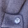 Strellson Mens formal brown herringbone wool coat Image 4