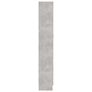 Book Cabinet Concrete Grey 82.5x30.5x185.5 cm Chipboard Image 6