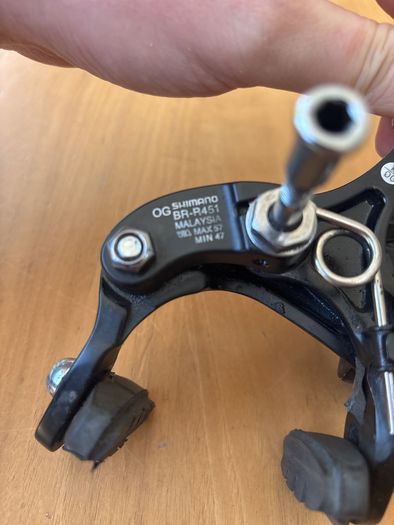 Shimano front and rear brakes BR-R451