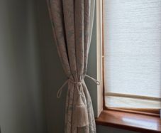 Curtains with matching cushions