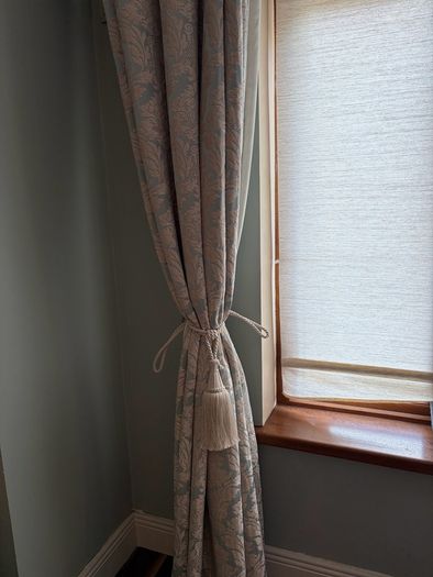 Curtains with matching cushions