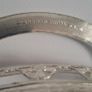 Mid-Century Chrome & Cut Glass Serving Dish Image 9