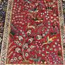 Stunning 50 Raj Tabriz Wool and Silk Hand Knotted Rug Carpet Persian Image 2