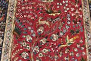 Stunning Tree of Life  50 Raj Tabriz Wool and Silk Hand Knotted Rug Carpet Persian