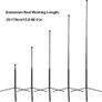 Telescopic 38-170cm Extension Rod Adjustable Tripod Set Image 4