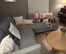 Corner couch made by Finline Funiture