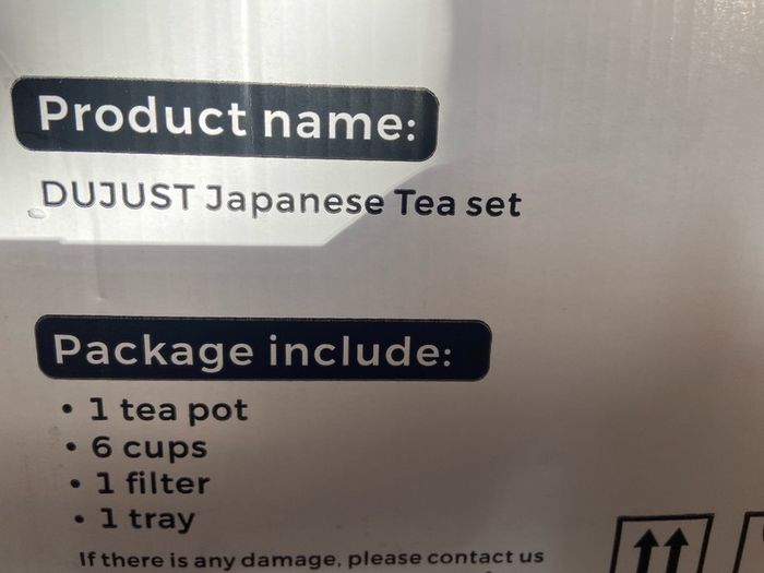 Japanese Tea Pot Set