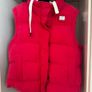 Superdry Red Hooded Gilet XL Image 9