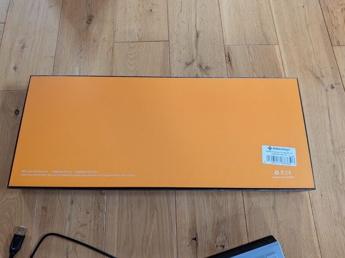 Editors Keys Adobe Premiere Pro Backlit Keyboard and Dust Cover