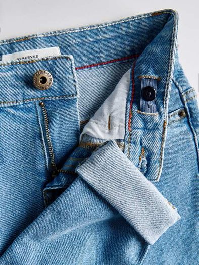 Elastic slim jeans 146 cm