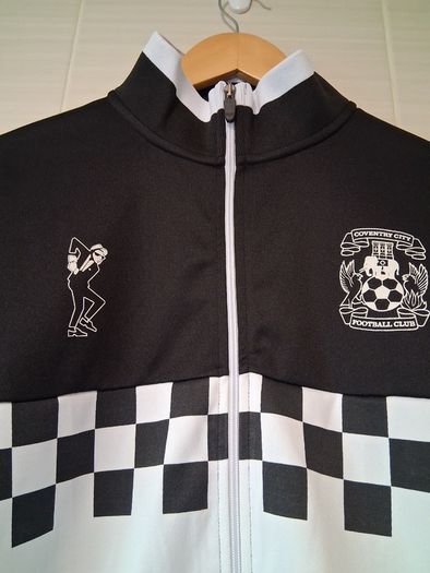 Coventry City Football Club.  Official Club Merch Ska Man Track Top. Collect In Dublin Or Receive Via Post.