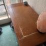 Wooden Bedside Table with Drawer & Shelf Image 3