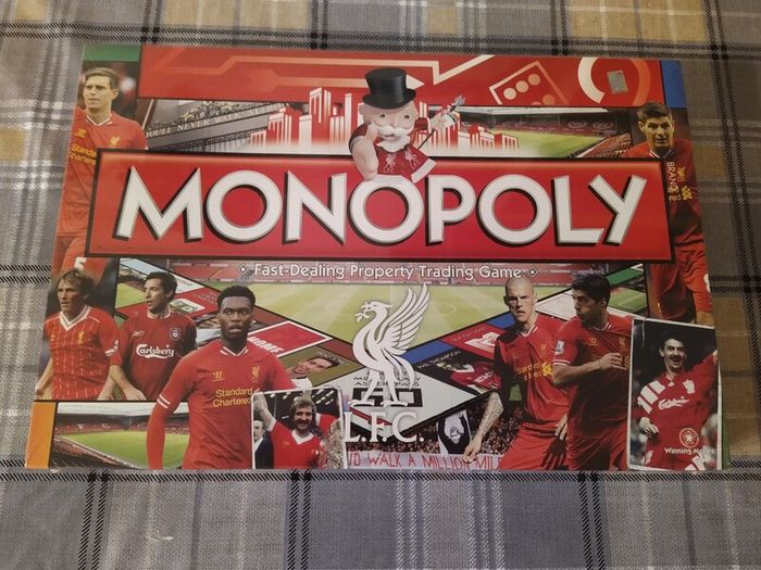 Liverpool FC Monopoly 2013 OFFICIAL New/Sealed