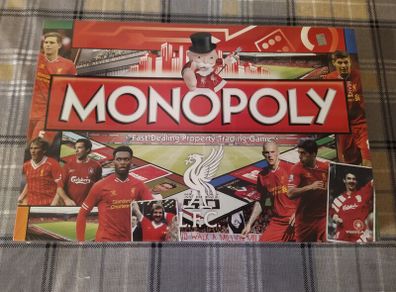 Liverpool FC Monopoly 2013 OFFICIAL New/Sealed