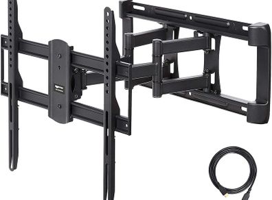 Dual-Arm Full-Motion TV Wall Mount Bracket - for 32-inch to 65-inch TVs