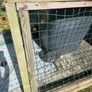 Large wooden frame with wire Image 3