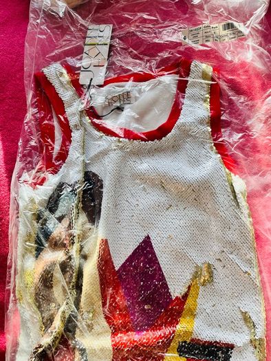 Joanne Hynes the carousel dream printed sequinned dress