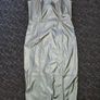 sansodar bandeau faux leather dress Image 3