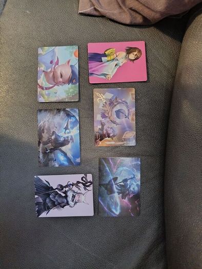 Regarding the card collection  Festival in a Box content