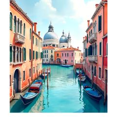 Venice Wall Art Print, Travel Art Poster