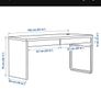 Oak Effect Ikea Micke Desk Image 6