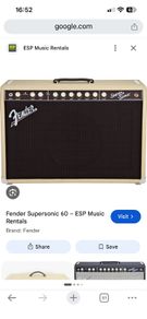 Fender super sonic 60