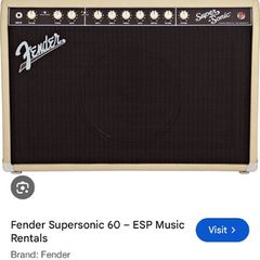 Fender super sonic 60