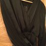 Black Satin Dress Image 3
