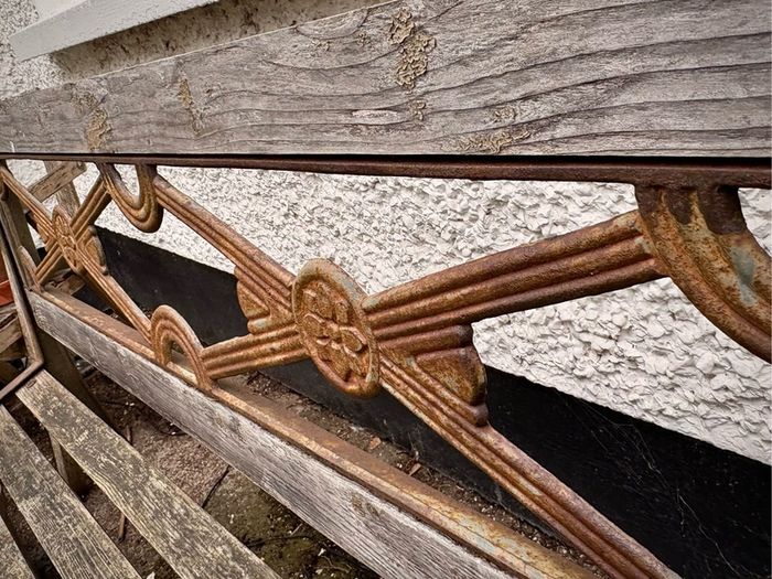 Cast Iron Garden Bench