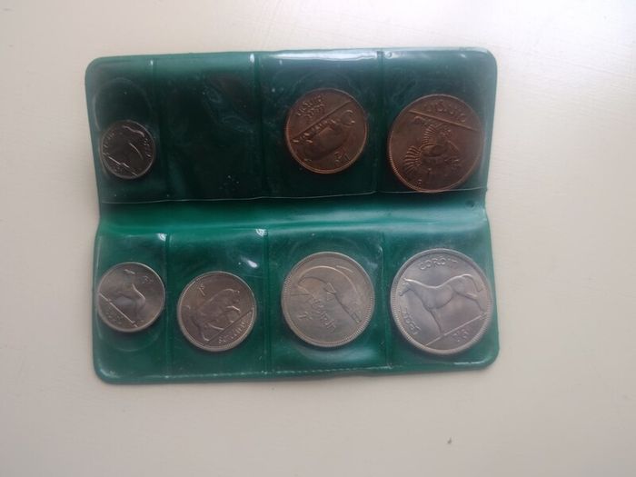 1964 UNC  Set. Coins of Ireland.
