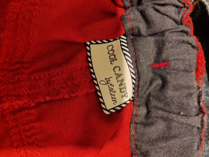 Boys red jeans