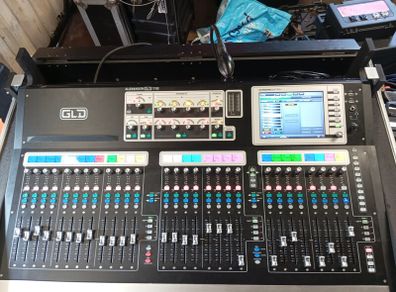 Allen & Heath GLD 112 mixing desk and stagebox