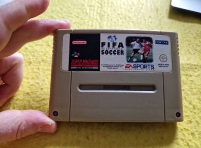 Fifa International Soccer Snes Super Nintendo Arcade Retro Games Original