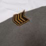 Art Class Grey Khaki Charcoal Patchwork Military Utility Jacket with Patches 8UK/36EU Image 9