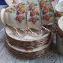 James Kent 21 Piece VTG China Teaset Image 2