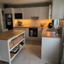 Complete Cream Gloss Kitchen + Island & Appliances Image 9