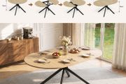 Extendable Dining Table 4-6 People  110-150 x 76cm