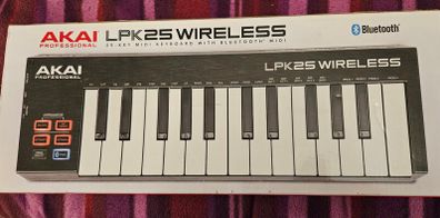 AKAI Professonal LPK25 Wireless Bluetooth MIDI 25 keys keyboard