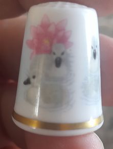 royal worcester thimble