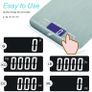 Large 23x17cm 10kg 1g Digital Kitchen Scales Food Scale Stainless Steel Surface With Backlit LCD Display Multifunction for Home Office Use Image 3