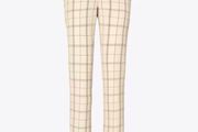 Tory Burch windowpane check Tailored Trousers